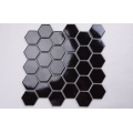 Modern Fashion Style Anti-Microbial Black Hexagon Mosaic Tile